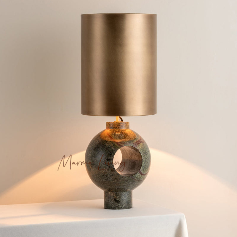 Home Decor Medieval - Ortaçağ tarzı sakin doğal mermer masa