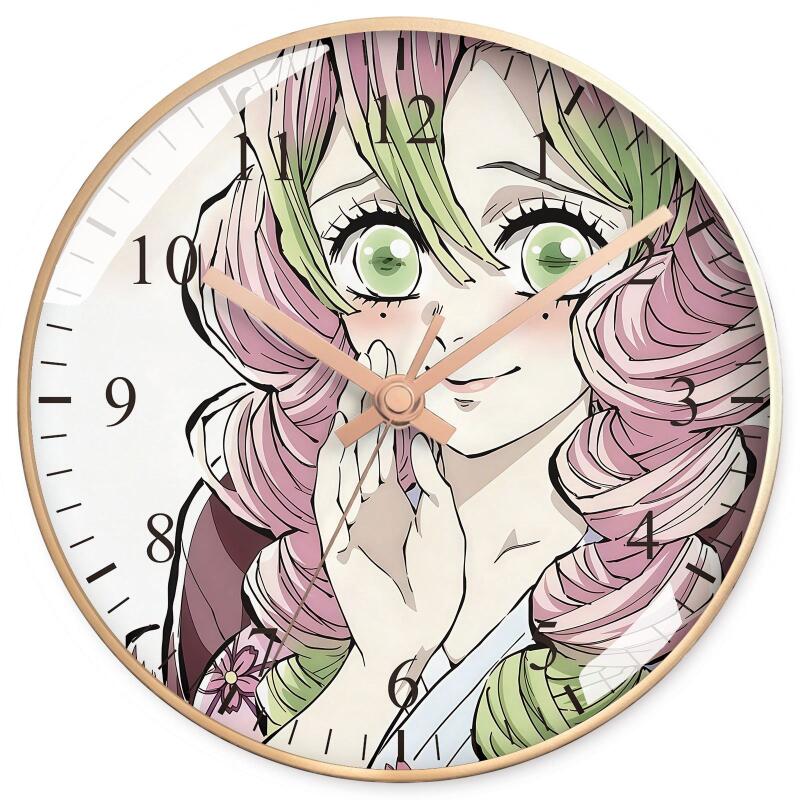 Wall Clock Silent - Iblis avcısı Anime karikatür duvar saati