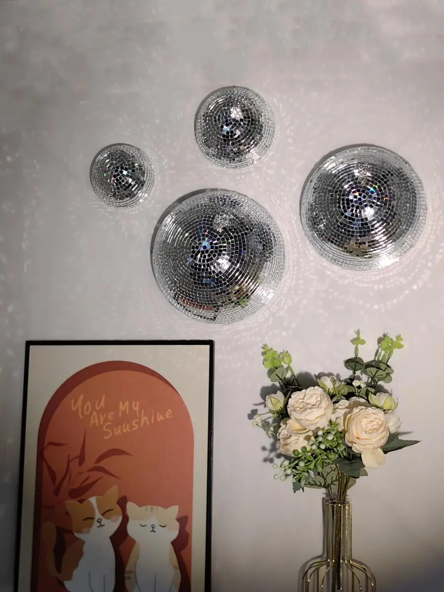 Home Decor Trends - Yeni Duvar Disko Topu Aynalı Tasarımlar