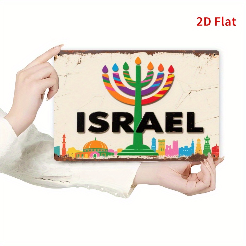Home Decor Wall Art - CIFBUY Vintage Alüminyum Duvar Sanatı Rustik