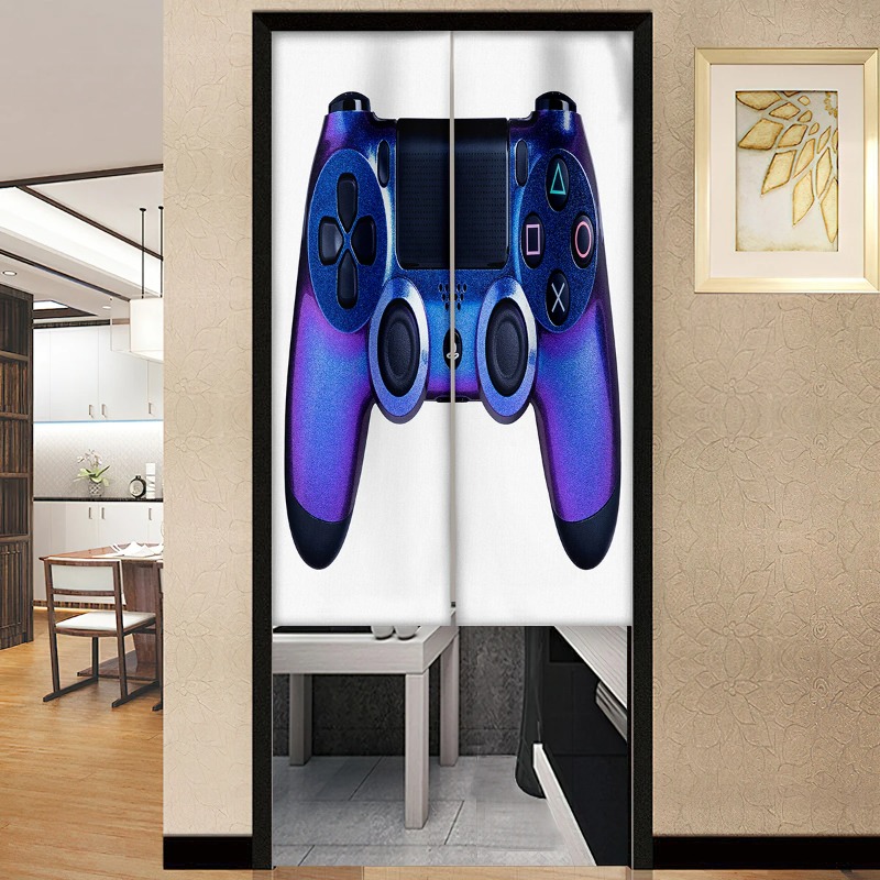 Home Decor Youtube Videos - Karikatür Oyun Playstation Kapı Perdesi Bölme