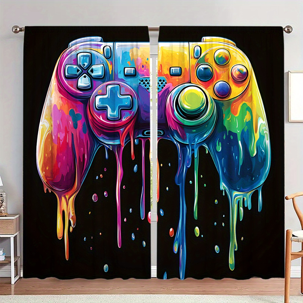 Home Decor Youtube Videos - Retro Oyun Kumandası Perdesi Pop Art