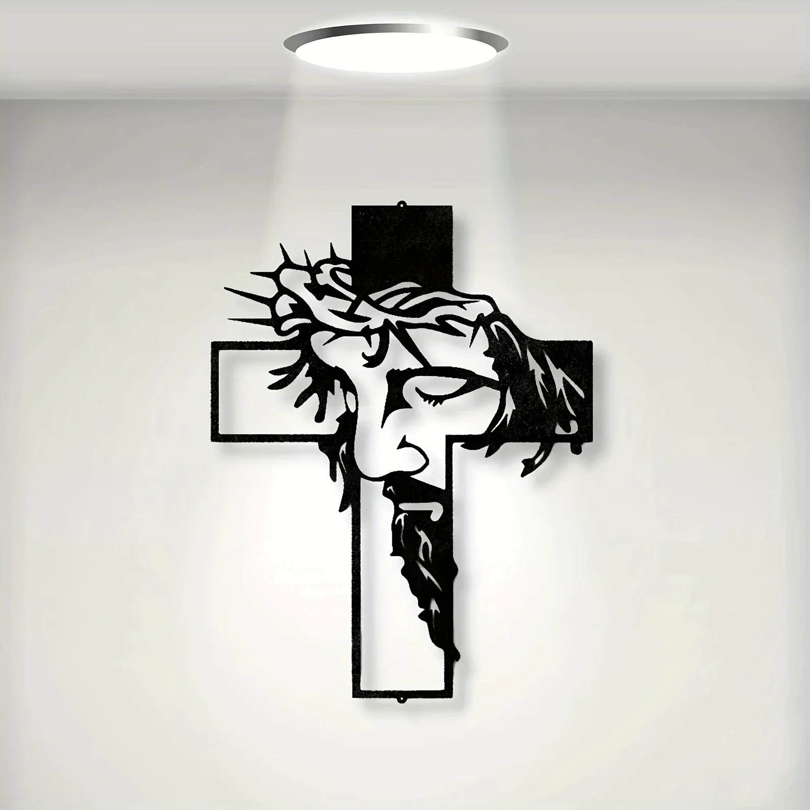 Home Decor Trends - 1 takım Metal Çapraz Burcu Duvar