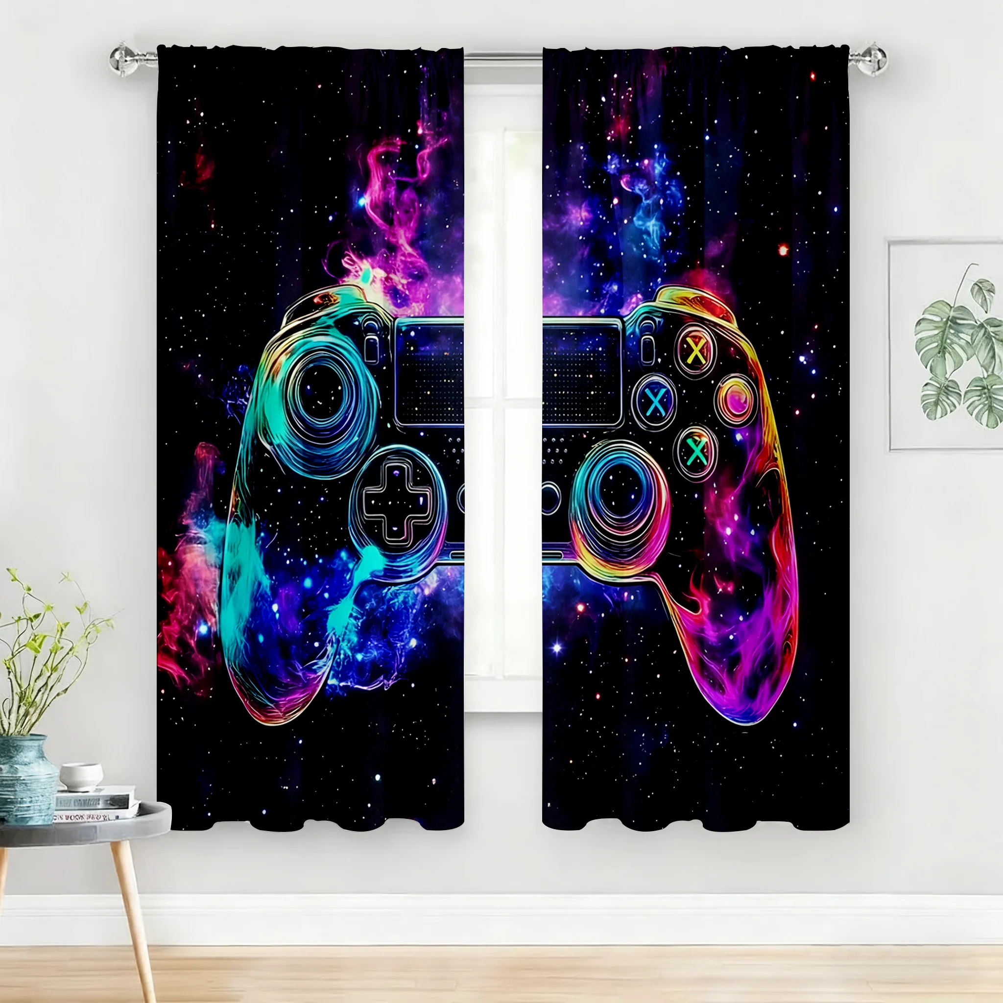 Home Decor Youtube Videos - Oyun Kontrol Cihazı Perde Çifti Neon
