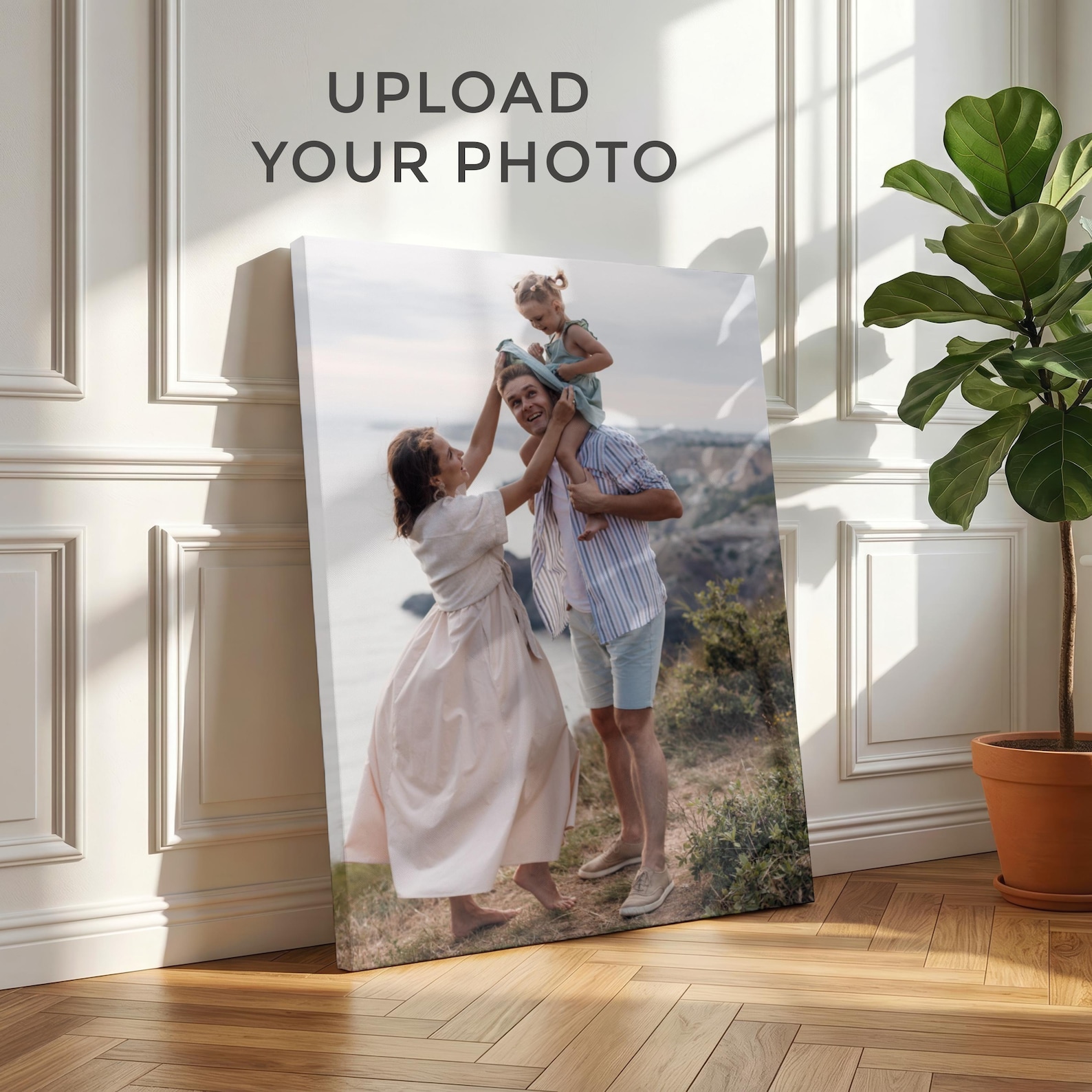 Home Decor Furniture - Kişiye Özel Fotoğraf Kanvası, Özel Aile