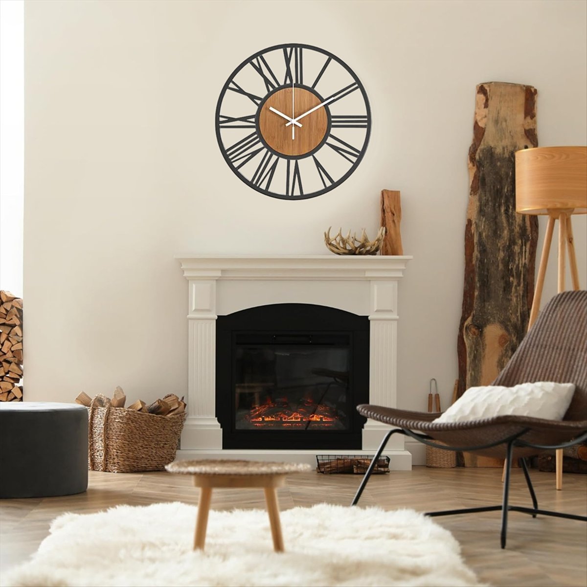 Wall Clock Silent - 618 Mega İndirim Duvar Saati Oturma