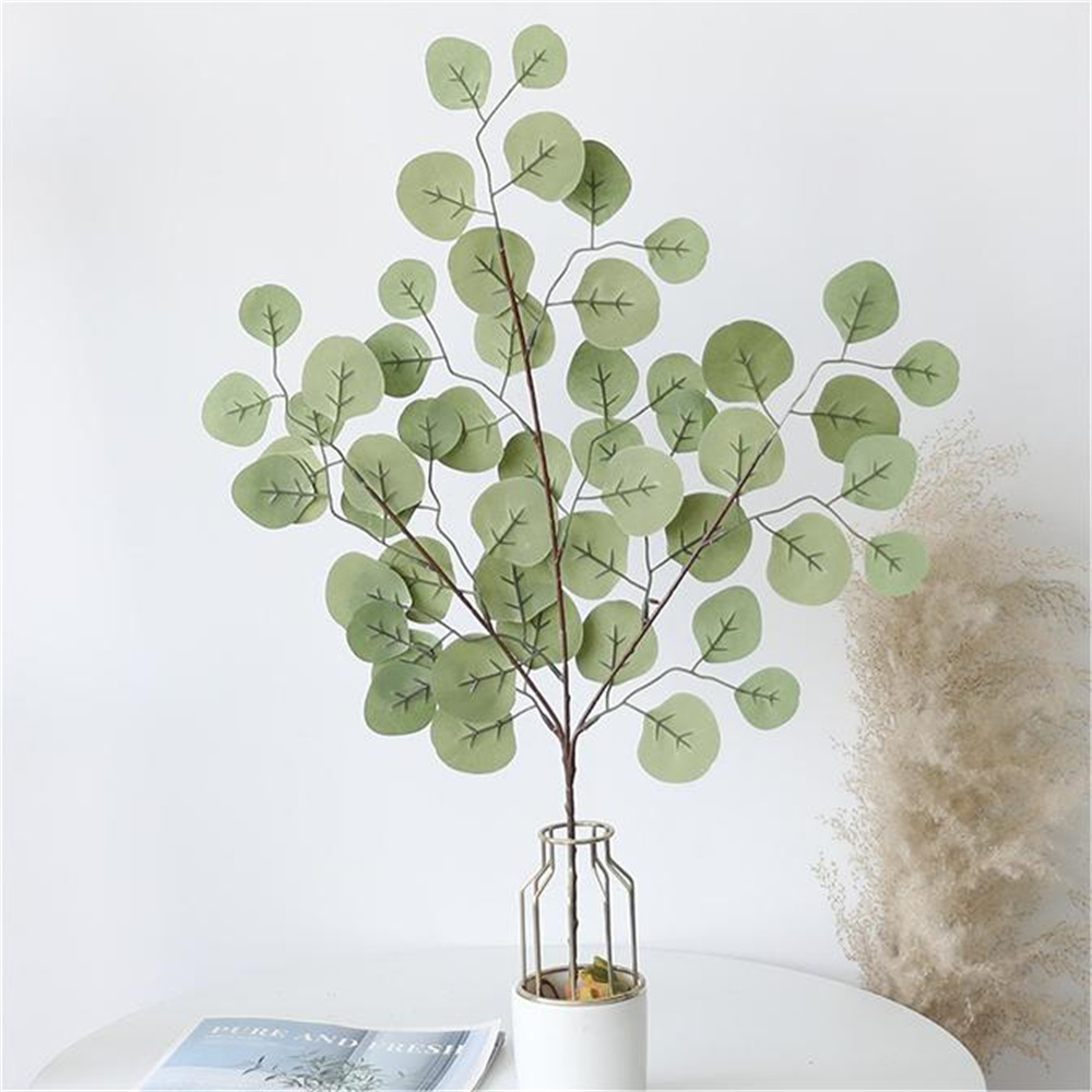 Home Decor Scrap - Okaliptüs yaprak asma yapay bitkiler düğün