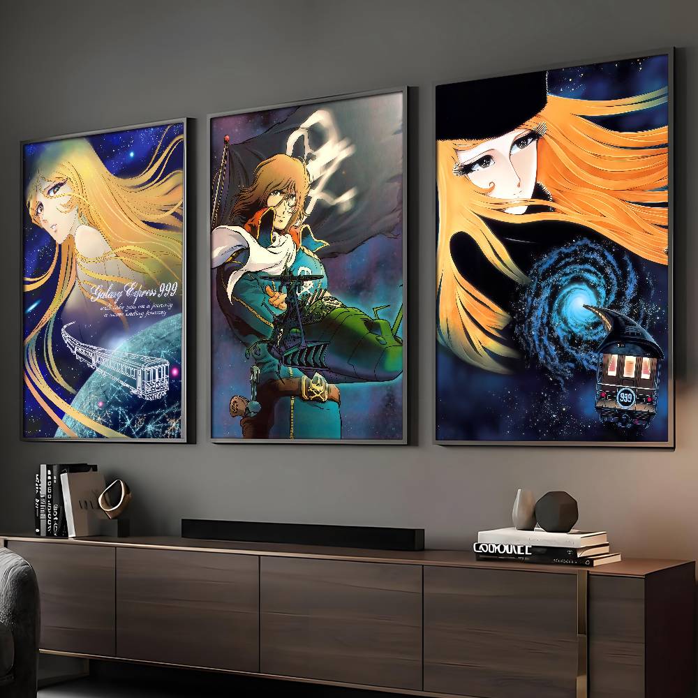 Home Decor Express - Anime G-Galaxy Express 999 Film Posteri