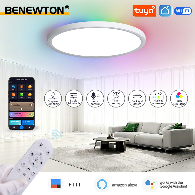 Home Decor Free App - BENEWTON Tuya Akıllı WiFi Tavan Lambası