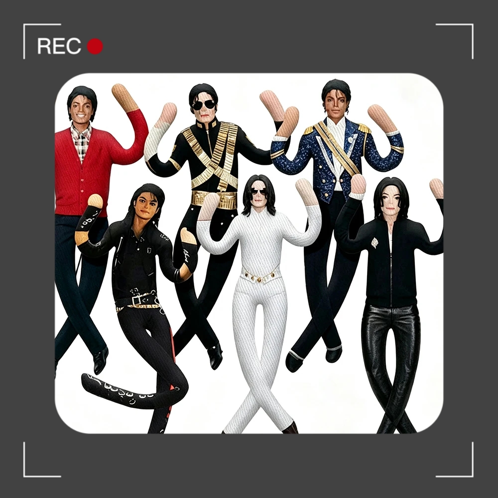 Home Decor Trends - Michael Jackson Peluş Cosplay Prop Bebek