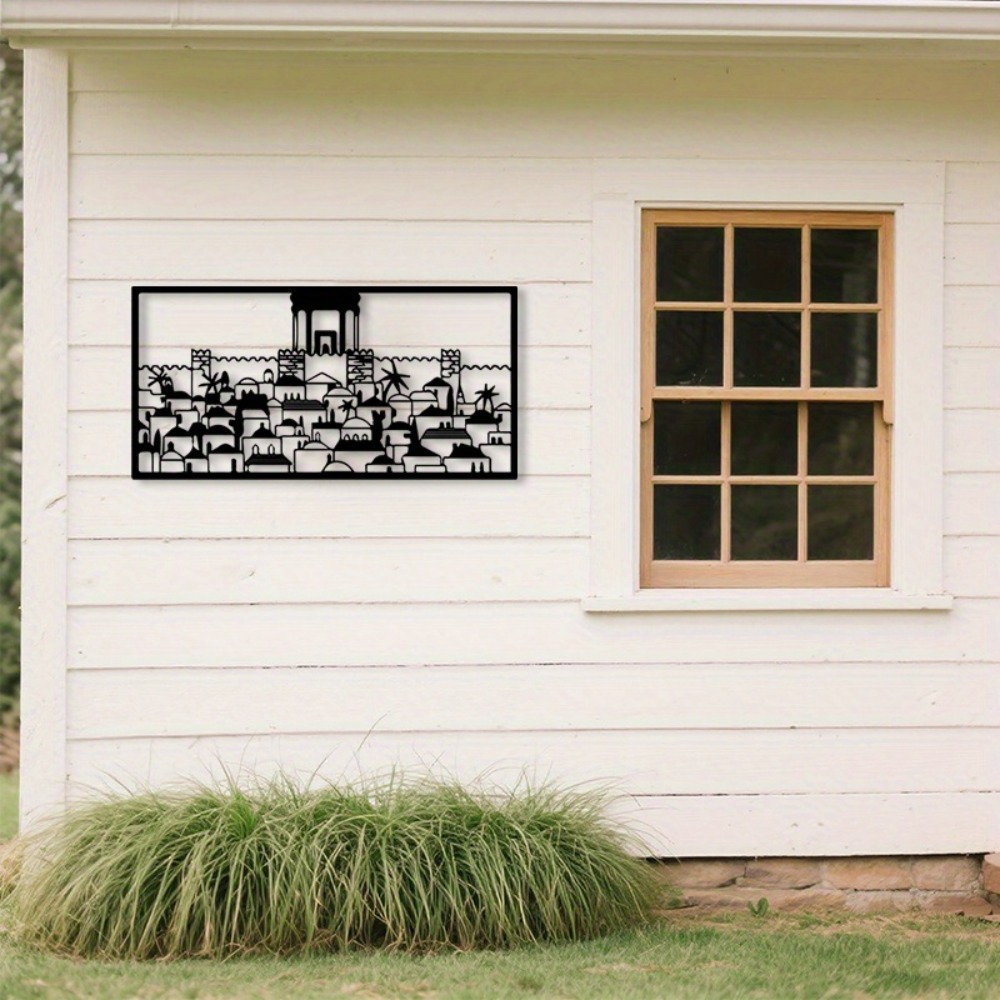 Home Decor Wall Art - CIFBUY Metal Duvar Sanatı Kudüs Duvar