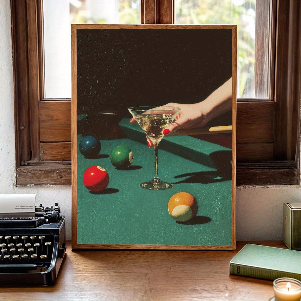1 adet Vintage Bilardo Kokteyl - Home Decor Trends incelemesi ve fiyatı
