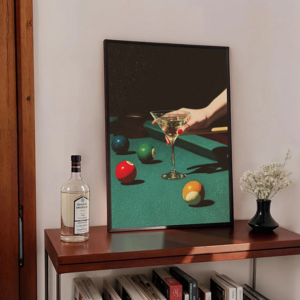 1 adet Vintage Bilardo Kokteyl - Home Decor Trends incelemesi ve fiyatı