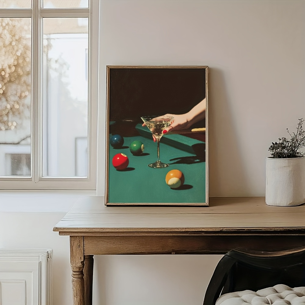 1 adet Vintage Bilardo Kokteyl - Home Decor Trends incelemesi ve fiyatı