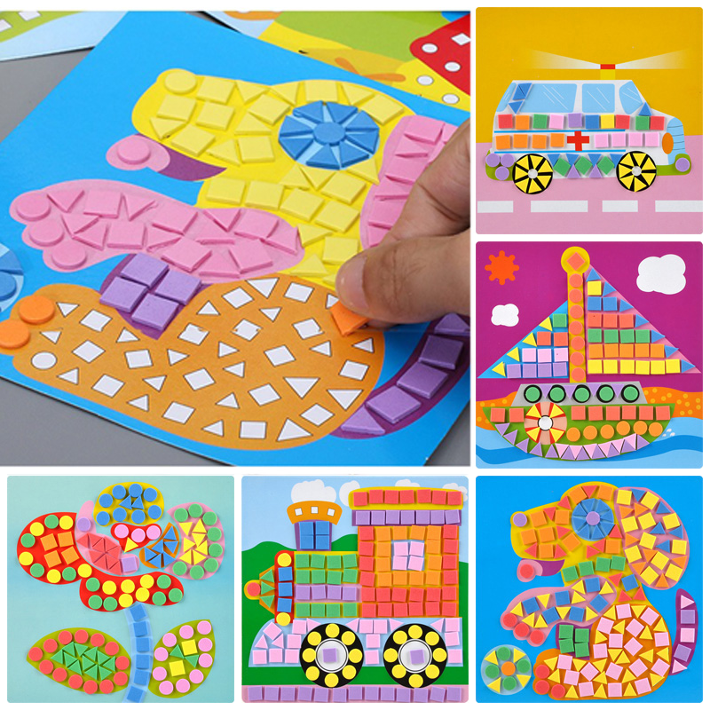 6/12 adet Mozaik Resim Sergisi - Home Decor Scrap incelemesi ve fiyatı