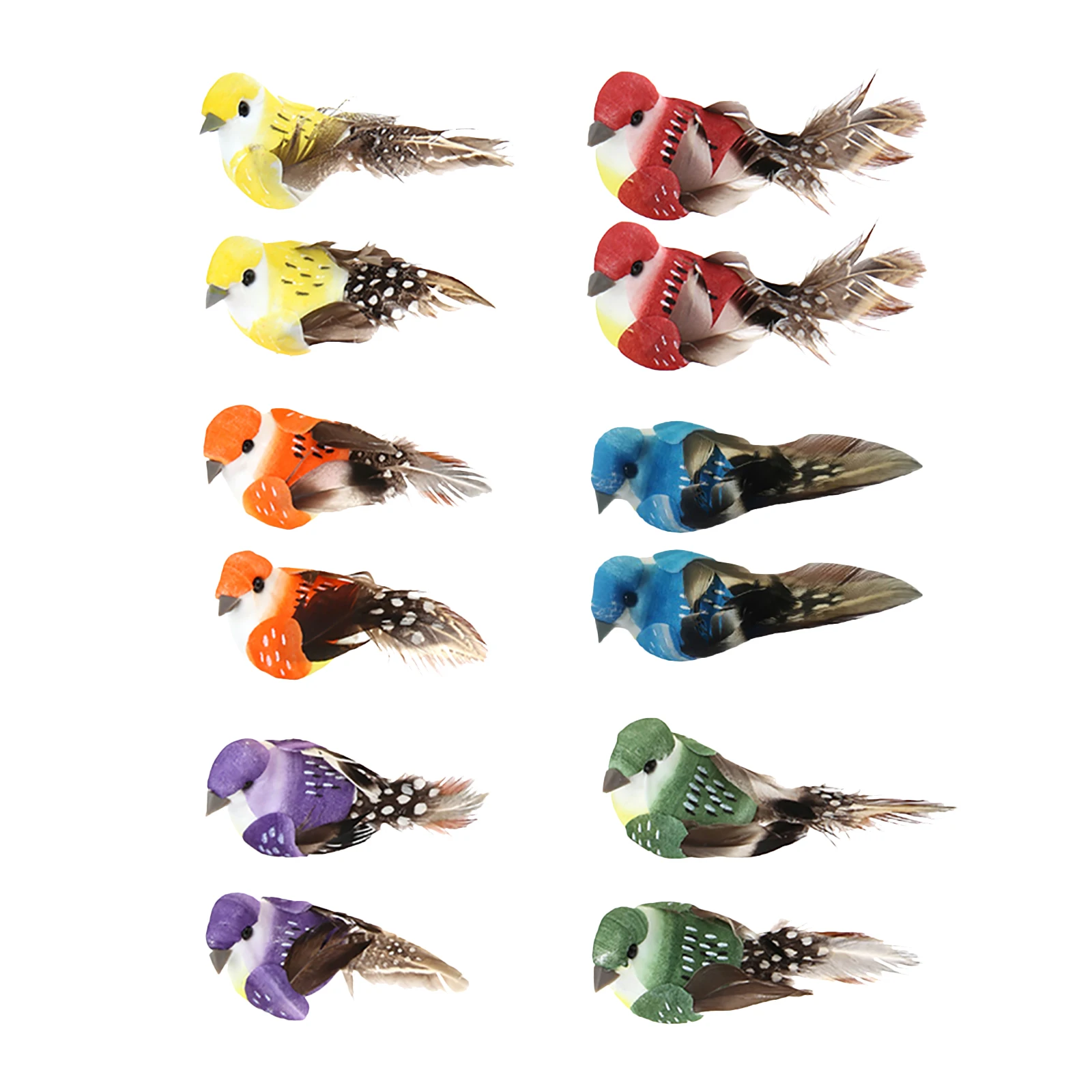 12 adet Set Yapay Kuşlar Sahte - Home Decor Ikea incelemesi ve fiyatı