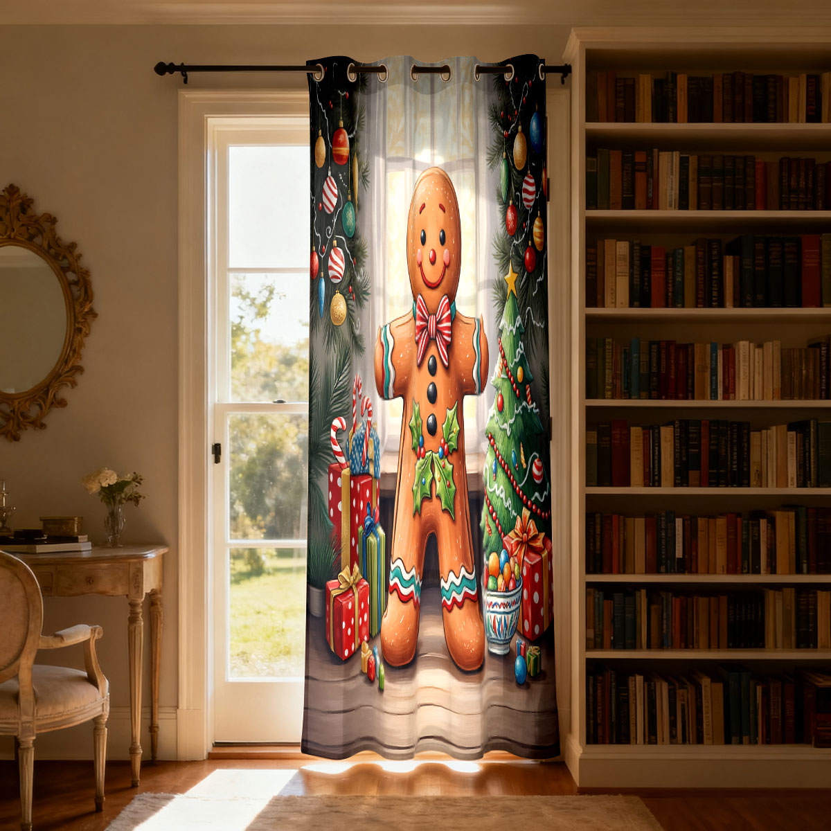 Noel Zencefilli Kurabiye Adam  - Home Decor Curtains incelemesi ve fiyatı