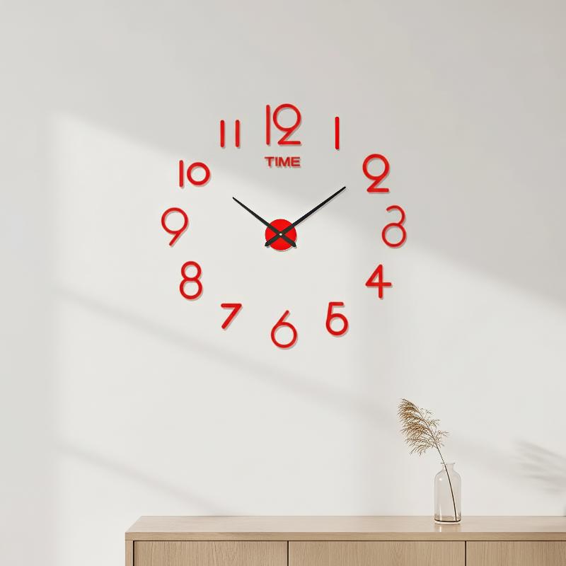 Akrilik Ayna 3D DIY Duvar Saat - Wall Clock Silent incelemesi ve fiyatı