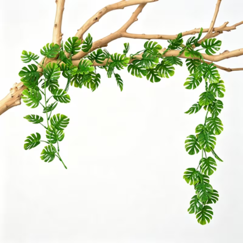 1/2/3 adet Sahte Tropikal Palm - Artificial Hanging Plants incelemesi ve fiyatı