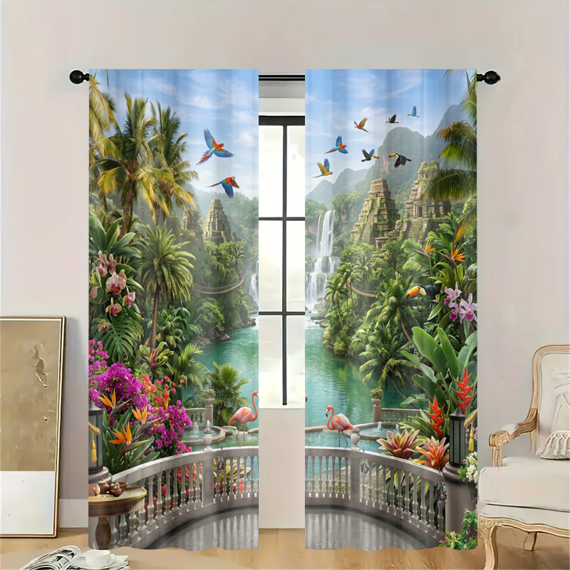 Canlı Tropikal Orman Şelale Ma - Home Decor Bali incelemesi ve fiyatı