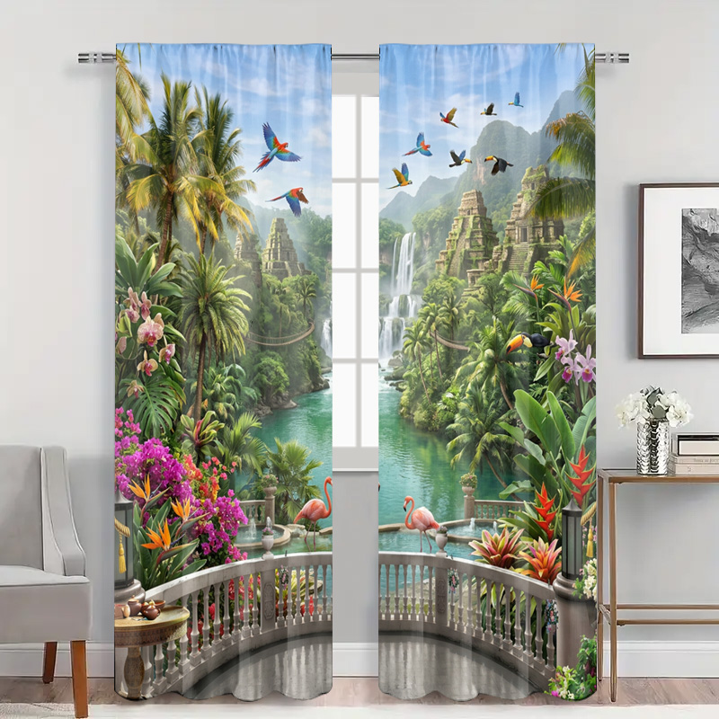 Canlı Tropikal Orman Şelale Ma - Home Decor Bali incelemesi ve fiyatı
