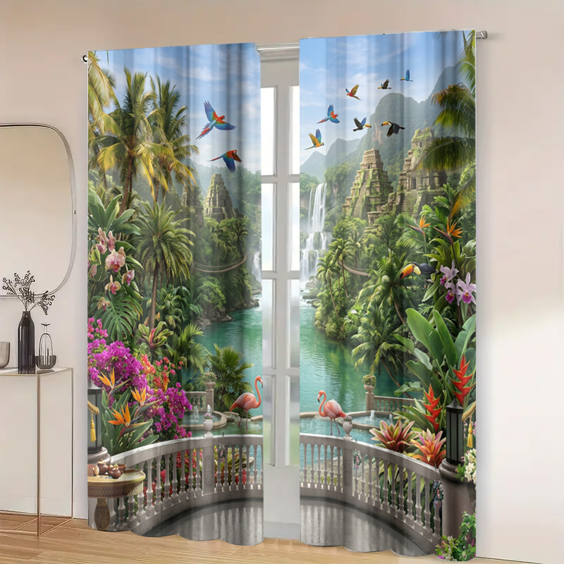 Canlı Tropikal Orman Şelale Ma - Home Decor Bali incelemesi ve fiyatı