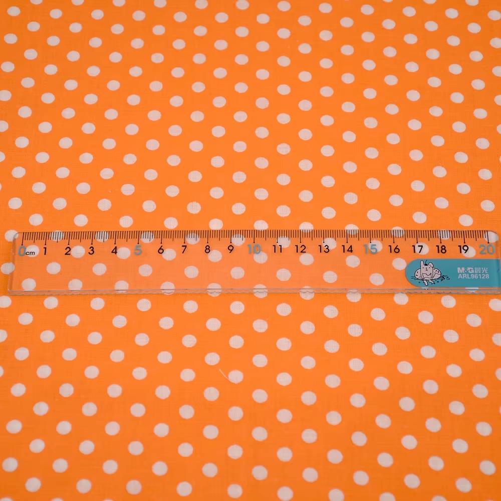 50X150CM beyaz turuncu Polka D - Home Decor Scrap incelemesi ve fiyatı