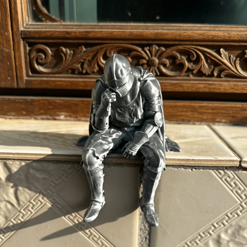 Ortaçağ Şövalye Figürü Vintage - Home Decor Medieval incelemesi ve fiyatı