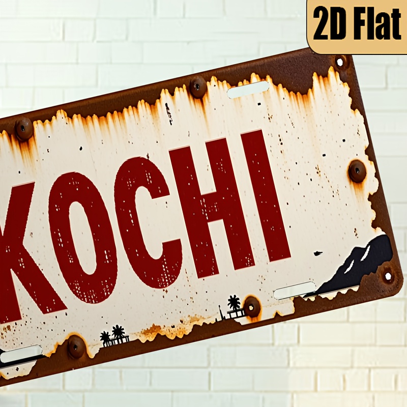 KOCHI AL Tabelası - Vintage Da - Home Decor Kochi incelemesi ve fiyatı