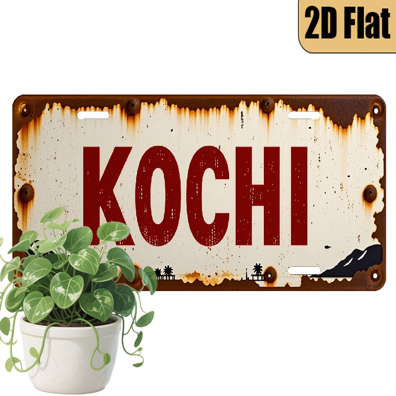 KOCHI AL Tabelası - Vintage Da - Home Decor Kochi incelemesi ve fiyatı
