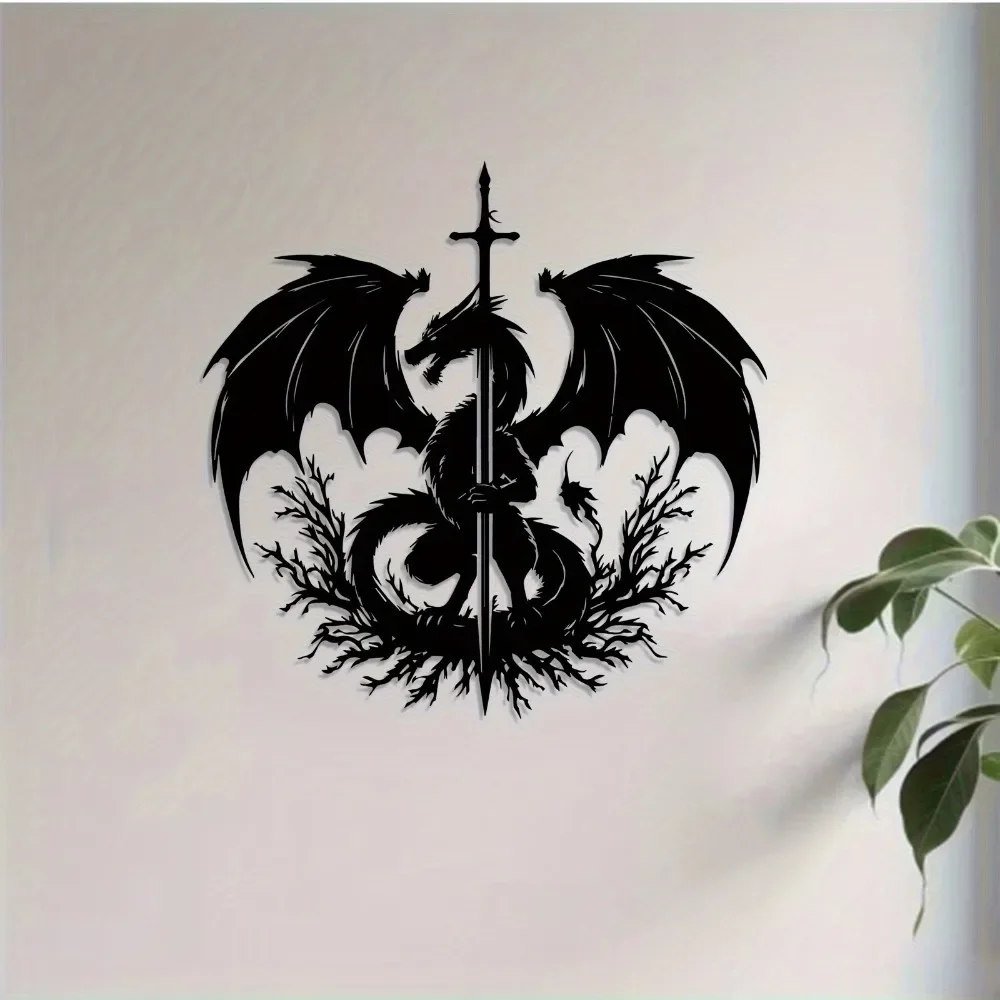 1 adet ejderha kılıç alüminyum - Home Decor Medieval incelemesi ve fiyatı