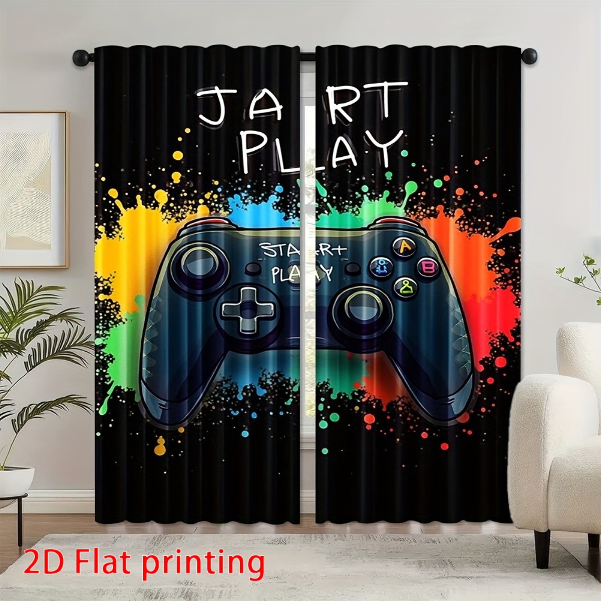 Oyun Perdesi Oyuncu Video Oyun - Home Decor Youtube Videos incelemesi ve fiyatı