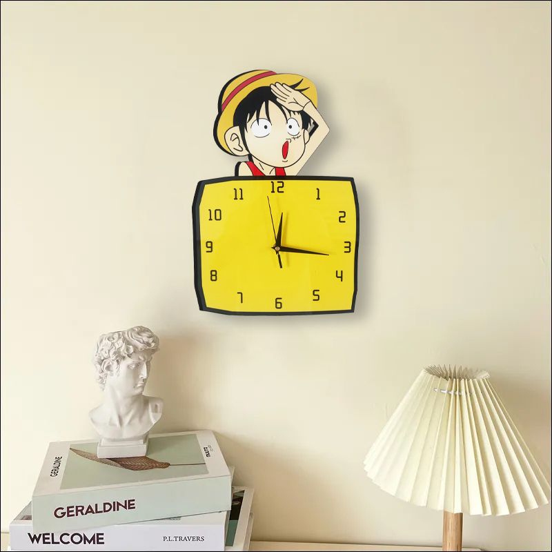 Maymun· D·Luffy sevimli tatlı  - Wall Clock Silent incelemesi ve fiyatı