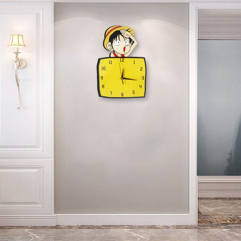 Maymun· D·Luffy sevimli tatlı  - Wall Clock Silent incelemesi ve fiyatı