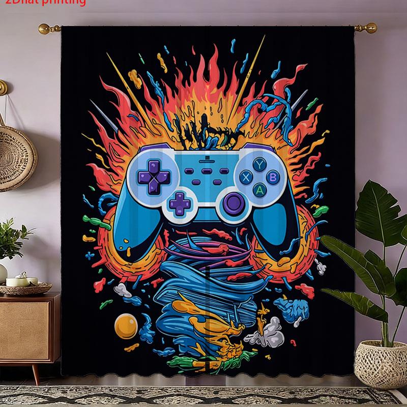 Retro Oyun Denetleyicisi Perde - Home Decor Youtube Videos incelemesi ve fiyatı