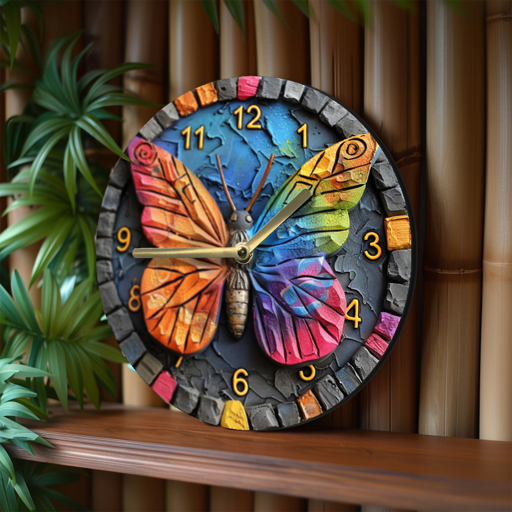1 Parça 8 İnç (20X20 Cm) Kuvar - Wall Clock Silent incelemesi ve fiyatı