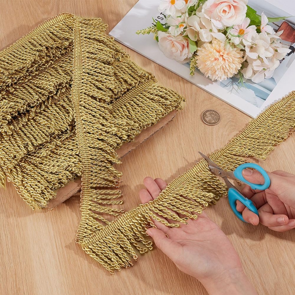 12 Yard x 2.2 İnç Saçaklı Şeri - Home Decor Curtains incelemesi ve fiyatı
