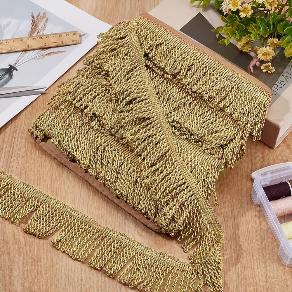 12 Yard x 2.2 İnç Saçaklı Şeri - Home Decor Curtains incelemesi ve fiyatı