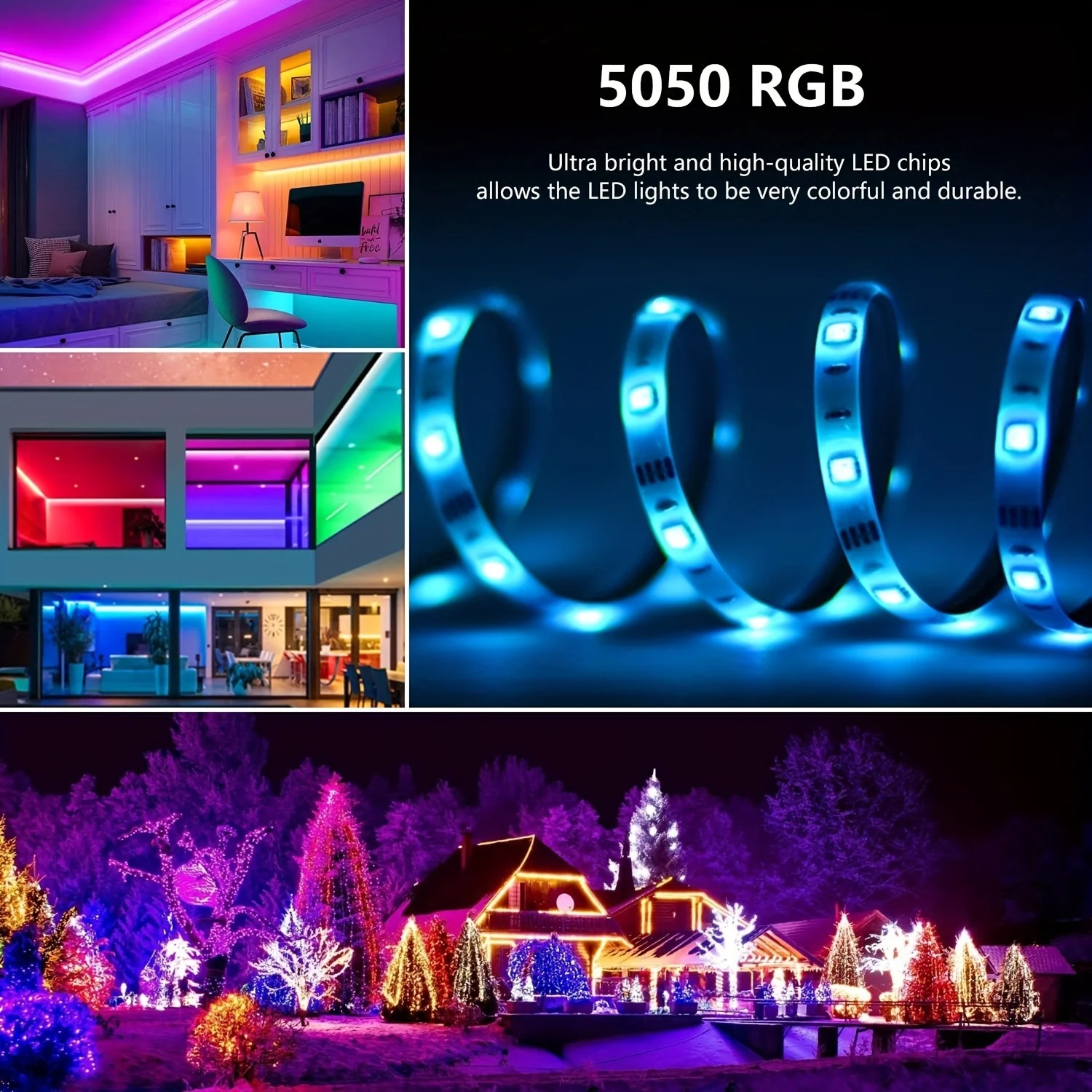 10M 20M 30M RGB LED Işık Şerid - Home Decor Free App incelemesi ve fiyatı