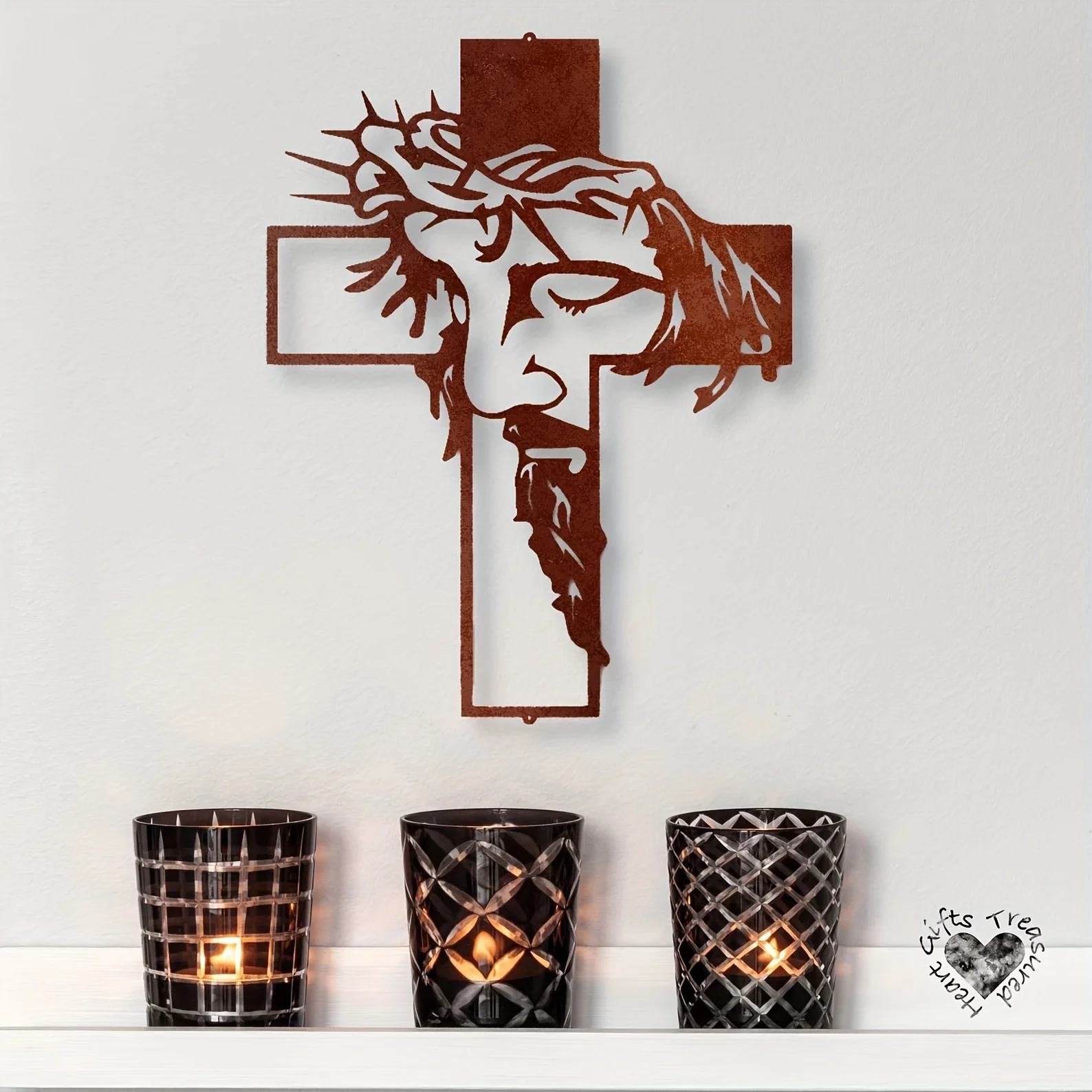 1 takım Metal Çapraz Burcu Duv - Home Decor Trends incelemesi ve fiyatı