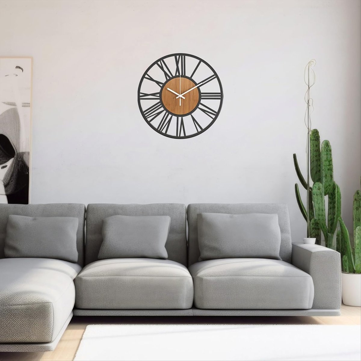 618 Mega İndirim Duvar Saati O - Wall Clock Silent incelemesi ve fiyatı