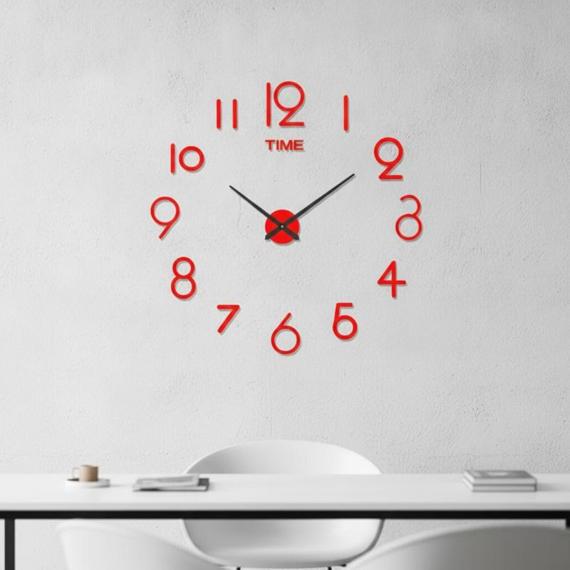 Akrilik Ayna 3D DIY Duvar Saat - Wall Clock Silent incelemesi ve fiyatı