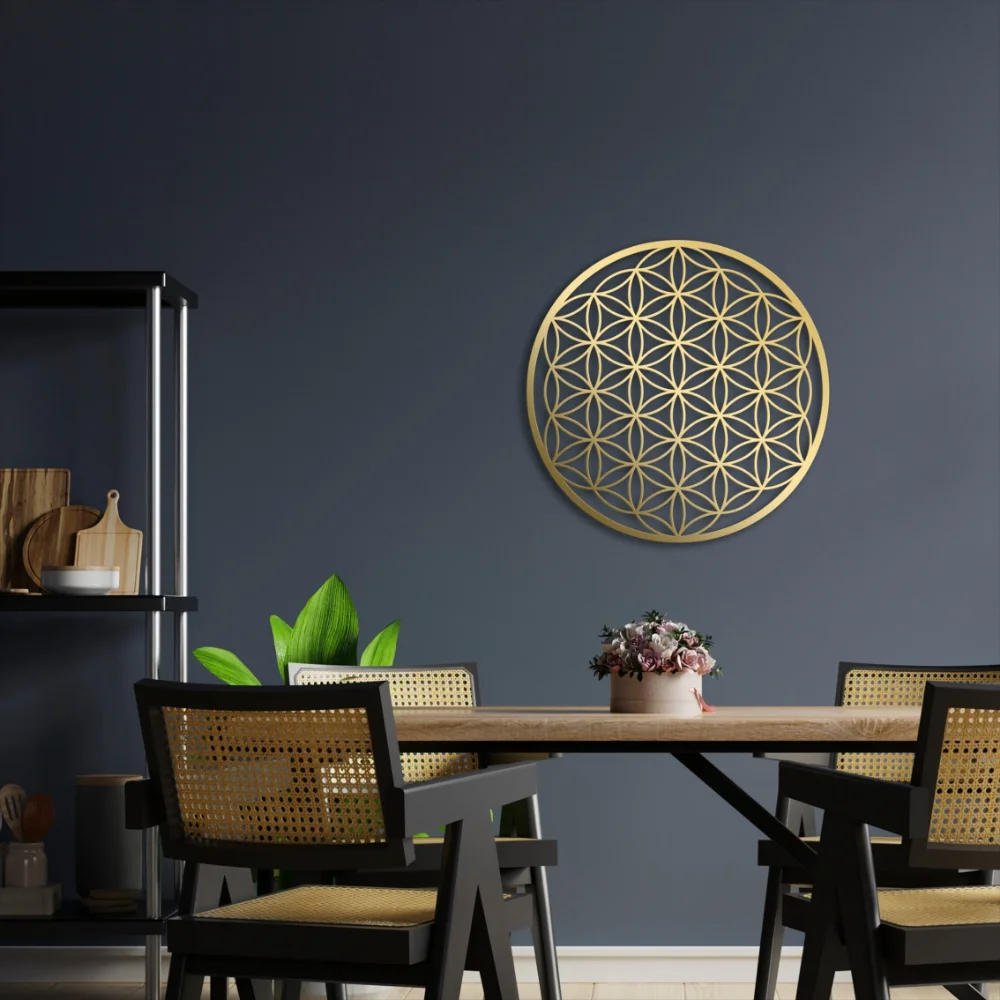 Yaşam Çiçeği Metal Duvar Sanat - Home Decor Trends incelemesi ve fiyatı