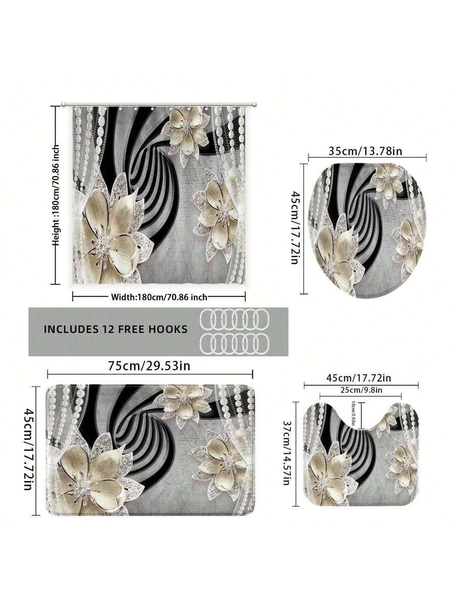 1 adet/4 adet Banyo Perdeleri  - Home Decor Curtains incelemesi ve fiyatı