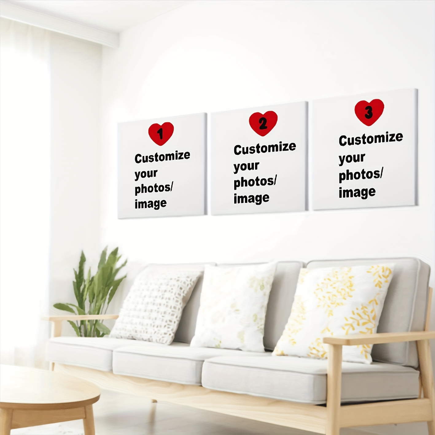 3'lü/set Özel Kare Kanvas Post - Home Decor Furniture incelemesi ve fiyatı