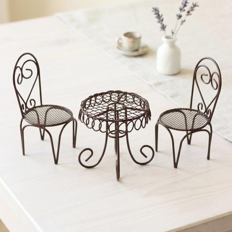1/3 adet Dollhouse bahçe ekran - Home Decor Furniture incelemesi ve fiyatı