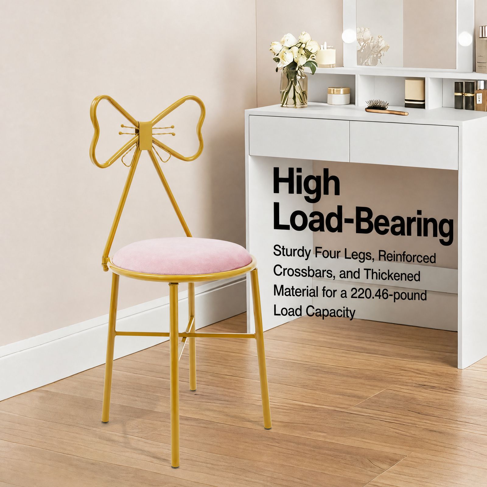 Pembe Kelebek Sırtlı Makyaj Sa - Home Decor Furniture incelemesi ve fiyatı