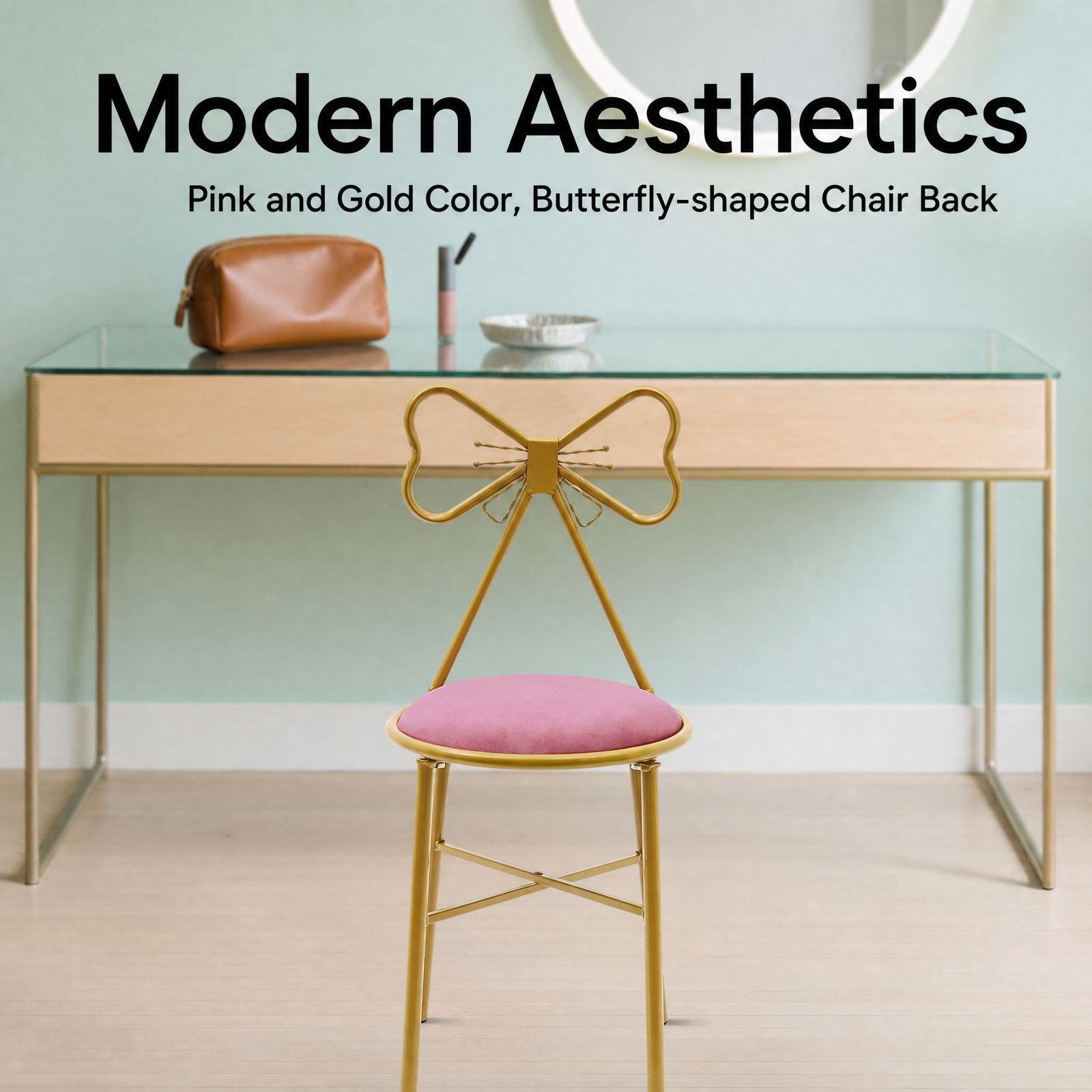 Pembe Kelebek Sırtlı Makyaj Sa - Home Decor Furniture incelemesi ve fiyatı