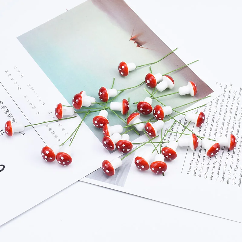 10/30/50 adet PE mantar yapay  - Home Decor Scrap incelemesi ve fiyatı