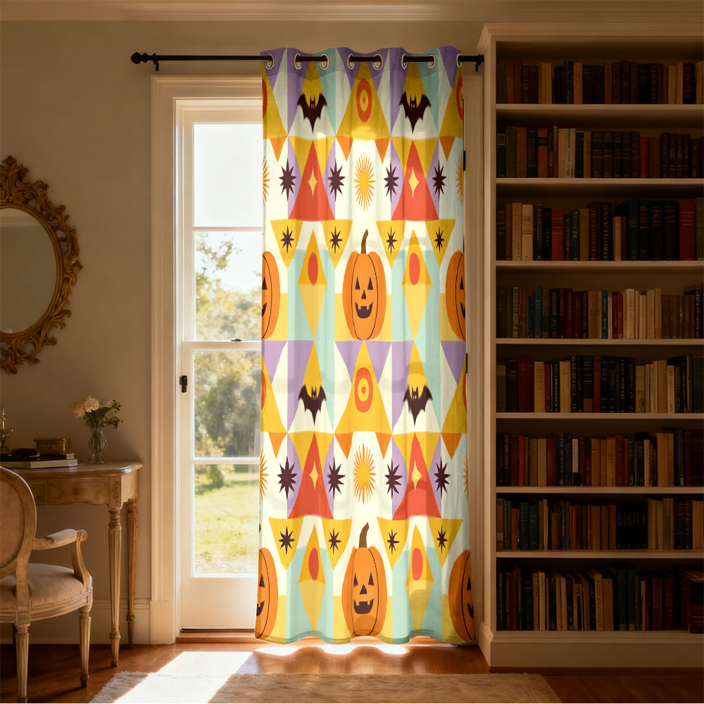 1 adet Cadılar Bayramı balkaba - Home Decor Curtains incelemesi ve fiyatı